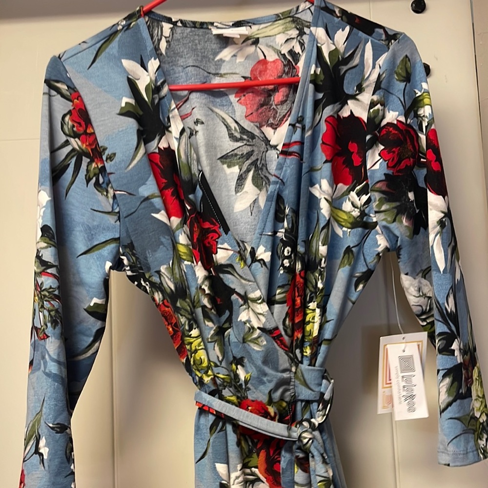Lularoe wrap dress MICHELLE medium